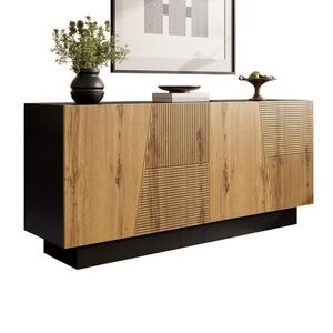 FLIEKS KOMODA 160cm Geometrický design Police Moderní obraz