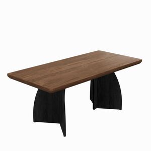 FLIEKS JÍDELNÍ STŮL 160x80cm ořech deska 4cm voděodolná obraz