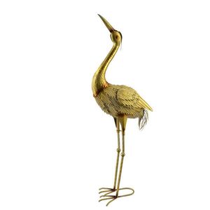 Mondex FIGURA Cedric, kovová, zelená, 35/20/76 cm obraz