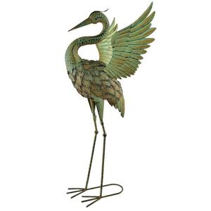 Mondex FIGURA, kov, zelená, 45 x 36 x 85 cm obraz