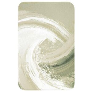 OnlyWow WC PŘEDLOŽKA Abstraktní - Tahy štětcem - Vlny - Zelená 50x80 cm obraz