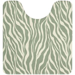 OnlyWow WC PŘEDLOŽKA Zebra - Motiv - zelená 55x60 cm obraz