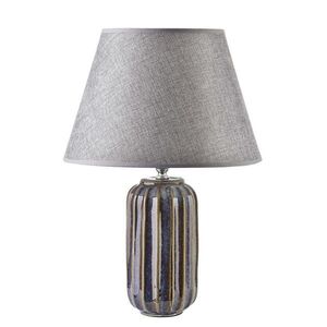 Mondex STOLNÍ LAMPA, keramika, šedá obraz