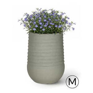 Mazovia KVĚTINÁČ šedý COSTA M 39x39x51 cm obraz