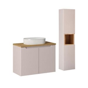 Petits-meubles KOUPELNOVÝ NÁBYTEK 80cm Riva 2er-Set Kašmír obraz