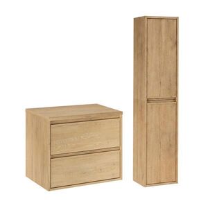 Petits-meubles KOUPELNOVÝ NÁBYTEK 60cm Edmé 2er-Set Dřevo obraz