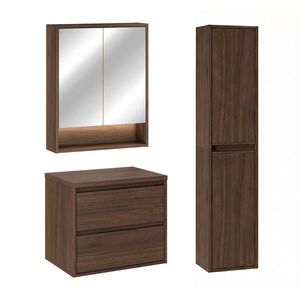 Petits-meubles KOUPELNOVÝ NÁBYTEK 60cm Edmé 2er-Set Dřevo obraz