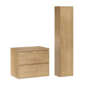 Petits-meubles KOUPELNOVÝ NÁBYTEK 60cm Elias 2er-Set Dřevo obraz