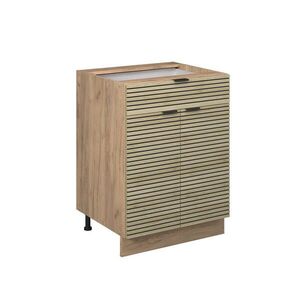 Vicco SPODNÍ SKŘÍŇKA KUCHYŇSKÉ LINKY Fame-Line Dubový panel 60 cm se zásuvkou, bez pracovní desky obraz