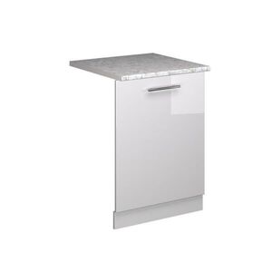 Vicco ČELNÍ PANEL MYČKY Fame-Line Bílá vysoký lesk 60 cm s pracovní deskou obraz