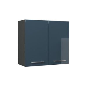 Vicco VĚŠÁK NA STĚNU Fame-Line, Tmavě modrá s vysokým leskem/Antracit, 80 cm obraz