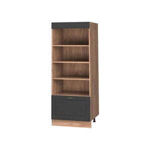 Vicco KUCHYŇSKÝ REGÁL Fame-Line, Anthrazit-Gold Landhaus/Zlatý mocný dub, 60 cm obraz