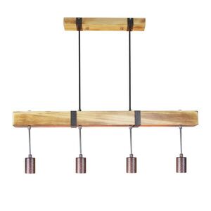 Nettlife ZÁVĚSNÁ LAMPA Claudia 4žárovková 80/6/6 cm obraz