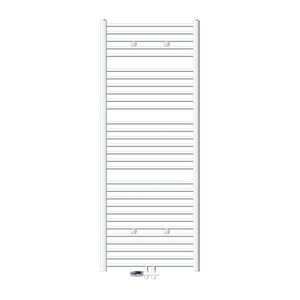 LuxeBath KOUPELNOVÉ těleso Sahara 750x1800 mm, bílé, rovné, s průchozím ventilem obraz
