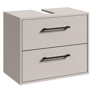 Badplaats SKŘÍŇKA POD UMYVADLO Florence 2 zásuvky cashmere - 60 x 35 x 47 cm obraz
