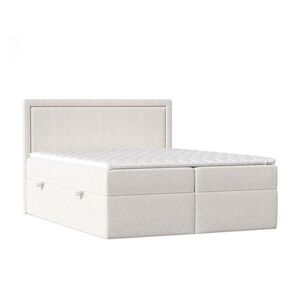 AltaBeds KONTINENTÁLNÍ postel JODAN 160/200 cm Bílá obraz