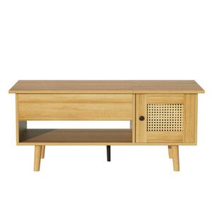 Urban Meuble KONFERENČNÍ STOLEK hnědý, 109, 98/59, 49/15, 98 cm obraz