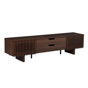 Urban Meuble TV STOLEK vzhled ořechu 180 cm pro televize do 75 palců obraz