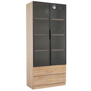 Urban Meuble VITRÍNA se 2 zásuvkami a 2 dvířky 74/34, 5/170 cm obraz