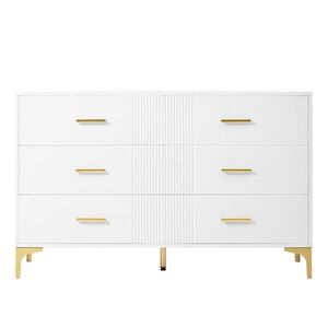 Urban Meuble SIDEBOARD se 6 zásuvkami bílý obraz