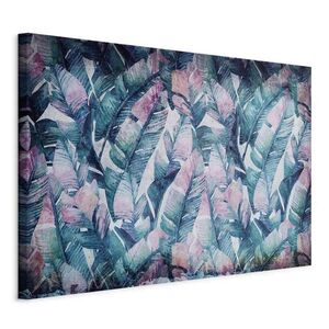 artgeist MALBA NA PLÁTNĚ, abstraktní, listy, 60/40/1, 2 cm obraz