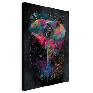 artgeist MALBA NA PLÁTNĚ, abstraktní, zvířata, 40/60/1, 2 cm obraz