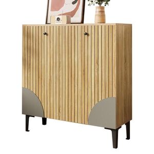 FLIEKS BOTNÍK 90x32x94cm Dřevěný Vzhled 3 Dvířka obraz