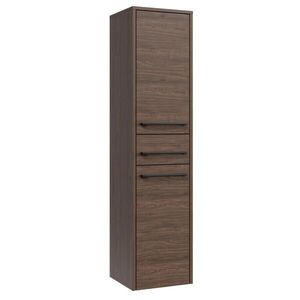 Badplaats KOUPELNOVÁ SKŘÍŇKA Florence se 2 dveřmi hnědý ořech - 30 x 35 x 130 cm obraz