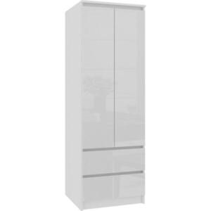 RAUMHIRSCH FURNITURE ŠATNÍK Bílá, lesklá bílá 180/60/51 obraz