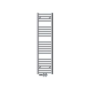 LuxeBath KOUPELNOVÝ radiátor Sahara 300 × 1400 mm, chrom, rovný, s průchozím ventilem obraz