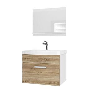 B BELINI GROUP KOUPELNOVÝ NÁBYTEK Koupelnová SADA PRI M1, Dub Sonoma matný, 60 cm obraz