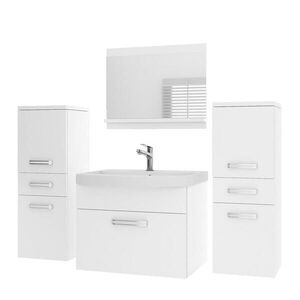 B BELINI GROUP KOUPELNOVÝ NÁBYTEK Koupelnová SADA PRI M4, Bílá matná, 120 cm obraz