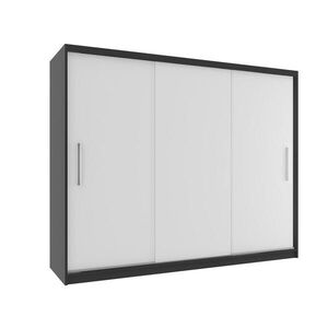 B BELINI GROUP POSUVNÁ SKŘÍŇ Verona SI, Černá/Bílá Mat, 232 cm obraz