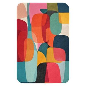 OnlyWow WC PŘEDLOŽKA Tvary - barevné - abstraktní - letadla 40x60 cm obraz