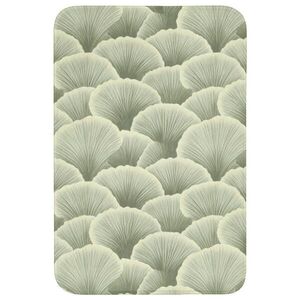 OnlyWow KOUPELNOVÁ PŘEDLOŽKA Vějíř - list - zelený 60x90 cm obraz