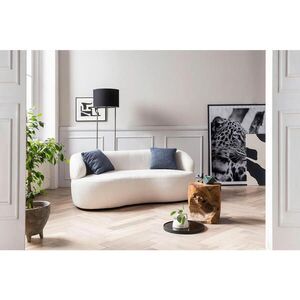 Livetastic DVOUMÍSTNÁ POHOVKA, textil, bílá obraz