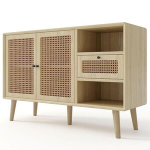 STILVORA KUCHYŇSKÁ SKŘÍŇ v dekoru dubu s 1 zásuvkou a 2 magnetickými dvířky, 120×40×80 cm obraz