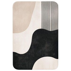 OnlyWow KOUPELNOVÁ PŘEDLOŽKA Abstraktní - Japonské - Béžové - Moderní 60x90 cm obraz