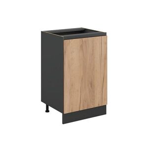 Vicco SPODNÍ SKŘÍŇKA KUCHYŇSKÉ LINKY R-Line, Zlatý mocný dub/Antracit, 50 cm bez pracovní desky obraz