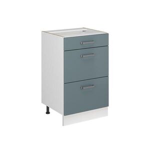 Vicco SPODNÍ SKŘÍŇKA KUCHYŇSKÉ LINKY R-Line, Modrošedá/Bílá, 50 cm bez pracovní desky obraz