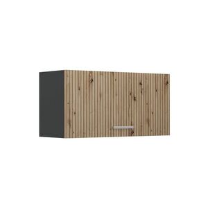 Vicco VĚŠÁK NA STĚNU R-Line, Řemeslný dub/Antracit, 80 cm Plochý obraz