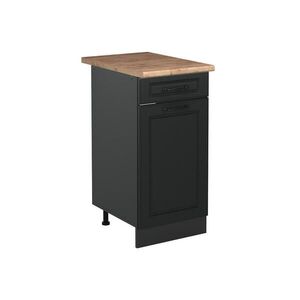 Vicco SPODNÍ SKŘÍŇKA KUCHYŇSKÉ LINKY R-Line, Antracitový venkovský dům/Antracit, 40 cm pracovná doska Dub Goldkraft obraz