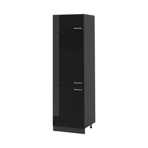 Vicco VYSOKÁ SKŘÍŇ R-Line, Černý vysoký lesk/Antracit, 60 cm obraz