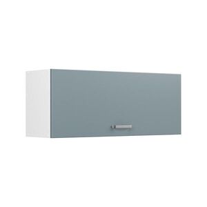 Vicco VĚŠÁK NA STĚNU R-Line, Modrošedá/Bílá, 100 cm Plochý obraz