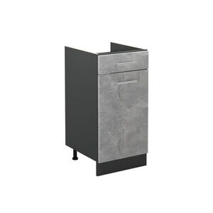 Vicco SPODNÍ SKŘÍŇKA KUCHYŇSKÉ LINKY R-Line, Beton/Antracit, 40 cm bez pracovní desky obraz