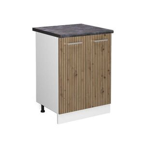 Vicco SPODNÍ SKŘÍŇKA KUCHYŇSKÉ LINKY R-Line Řemeslný dub 60 cm , PD Antracit obraz