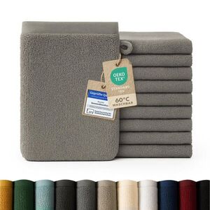 Blumtal ŽÍNKA sada 10 ks, 10x žínka 15/20 cm, šedá obraz