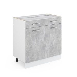 Vicco SPODNÍ SKŘÍŇKA KUCHYŇSKÉ LINKY R-Line Beton 80 cm bez pracovní desky obraz