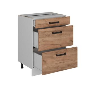 Vicco SPODNÍ SKŘÍŇKA KUCHYŇSKÉ LINKY R-Line Zlatý mocný dub 60 cm bez pracovní desky obraz