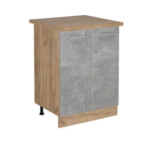 Vicco SPODNÍ SKŘÍŇKA KUCHYŇSKÉ LINKY R-Line Beton 60 cm , PD Dub obraz